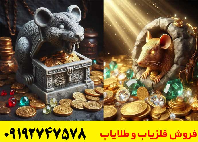 نماد موش در دفینه یابی