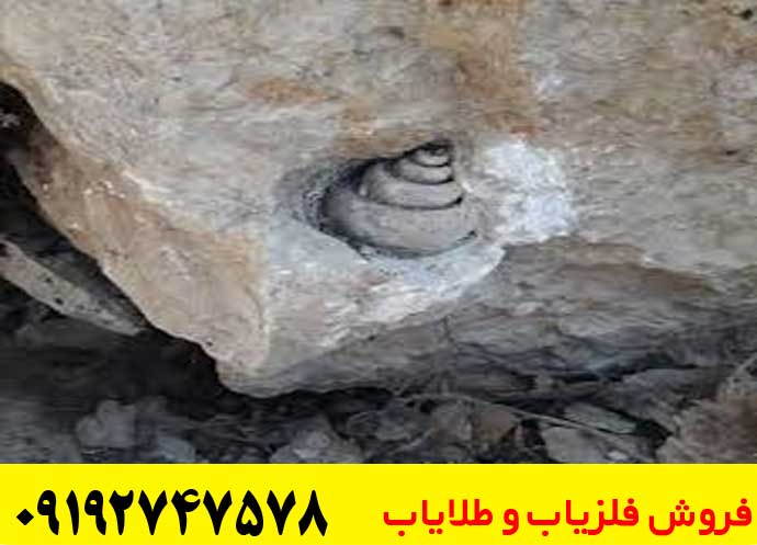 نماد حلزون در دفینه یابی
